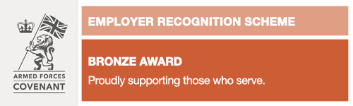 Armed Forces Employer Recognition Scheme - Bronze Award